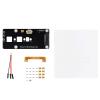 Black PCIe to M.2 NVMe SSD Adapter Board for Raspberry Pi5 Gen2 Gen3 view 1