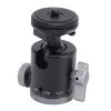Ball Head with Cold Shoe, Aluminum Alloy 360 Degree Rotating Ballhead with 1/4 inch Screw, for Tripod, Monopod, DSLR Camera view 1