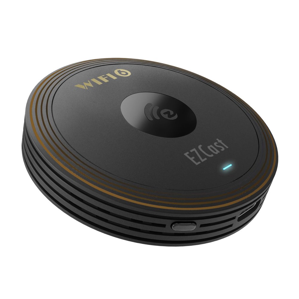 EZCast Ultra U2 4K/60Hz Wi-Fi 6 HDR Wireless Display Adapter for Windows, MacOS, Android and iOS, Supports DLNA, Airplay, Miracast and Peer-to-Peer Mode, Screen Mirror and Extend for PC, Laptop, Phone
