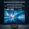 EZCast Ultra U2 4K/60Hz Wi-Fi 6 HDR Wireless Display Adapter for Windows, MacOS, Android and iOS, Supports DLNA, Airplay, Miracast and Peer-to-Peer Mode, Screen Mirror and Extend for PC, Laptop, Phone view 3