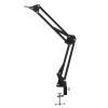 Microscope Articulated Arm Stand, Adjustable Aluminum Alloy Bracket Foldable Microscope Arm Flexible Mount for Industrial Camera view 3
