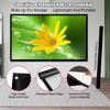 40 Inch Projection Screen 50 Inch 4:3 16:9 HD Screens Anti-Crease Portable Movies Screen Rewindable 60 Inch 72 Inch for Office Home Theater Outdoor Indoor(40inch(16:9)) view 3