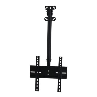 Adjustable Ceiling TV Mount Bracket - Ceiling TV Mount, Height Adjustable Full Motion 360 Degree Rotation, Tilt, Swivel, Fits 14-32 Inch TVs, Max 300 x 200mm