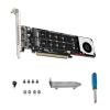 SSD Expansion Split Card Supports 4 Nvme M.2 PCIE 4.0 x16 4 x 32Gbps New view 2