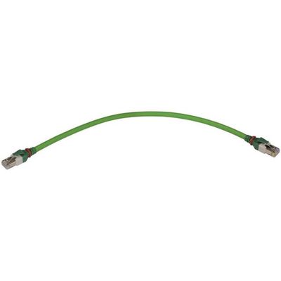 09486868004030, Ethernet Cables/Networking Cables RJ Industrial RJ45 DualBoot Patch Cable, Type C Trailing 2x2xAWG22/7, Cat5 PUR Green, 3.0m