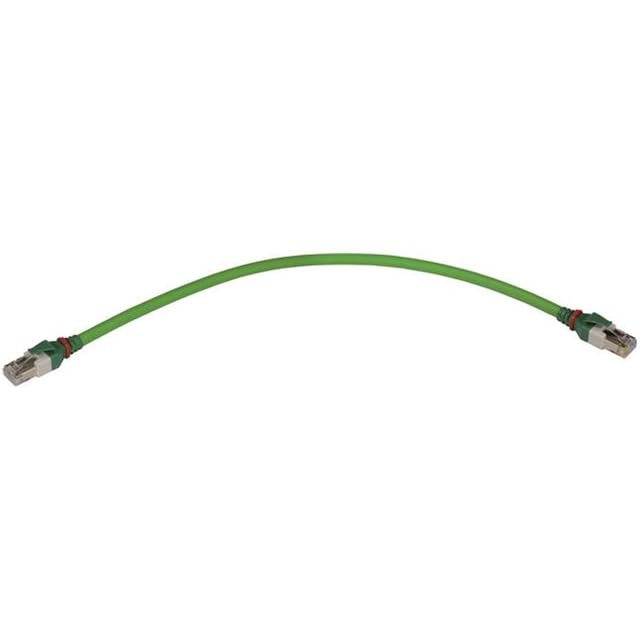 09486868004030, Ethernet Cables/Networking Cables RJ Industrial RJ45 DualBoot Patch Cable, Type C Trailing 2x2xAWG22/7, Cat5 PUR Green, 3.0m