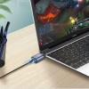 100Mbps Type C to RJ45 LAN Wired Internet Adapter Converter for MacBook Pro/Air view 4