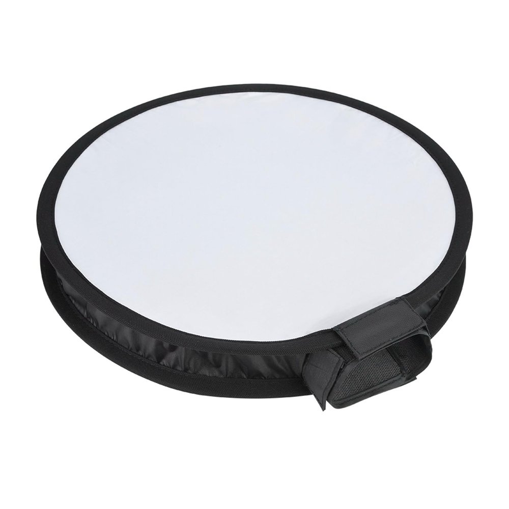 40CM Round Softbox Diffuser for Camera Flash Portable Foldable Design with Storage Bag Compatible with Most Flash Units