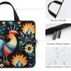 Waterproof Laptop Bag Ultra Slim Polish Folk Art Pattern Computer Case Laptop Tote Bag for 10-15 Inch Notebook view 4