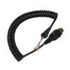 9ft Stretchable Speaker Microphone Spring Cable Connector for Hytera SM25A1 view 4