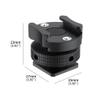 BGNing Aluminum Cold Shoe Mount for Mobile Phone Camera Cage Handle with Cold Shoe Slot view 2