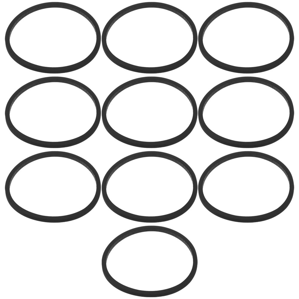 The Lord of the Tools 10PCS Square Cassette Tape Machine Belt Diameter 25mm Wire Diameter 1.2mm Circumference 78mm for Recorder Walkman Repeater DVD Drive