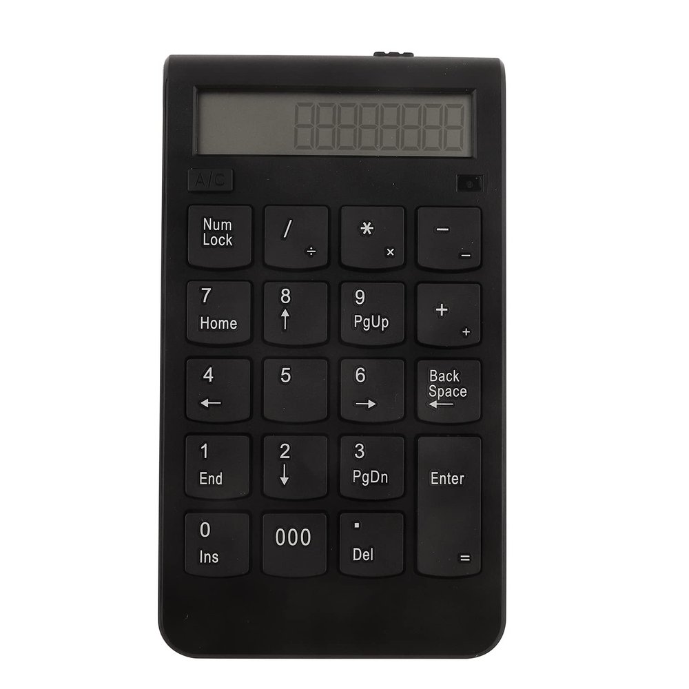 aqxreight 2.4G Keypad 29 Keys Number Keyboard with LCD Display