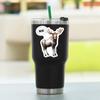 100 PCS Moose Stickers Pack  Waterproof Vinyl Decals for Water Bottles, Laptops, Phones, Notebook, Cars  Cool Vibrant Graphics for Moose Enthusiast view 3