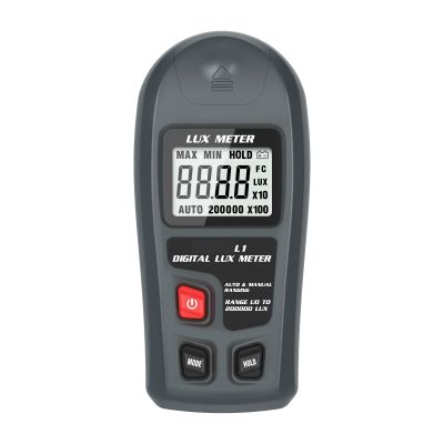 KGKGK Light Meter, Digital Lux Meter LCD Pocket Light Meter Handheld Lux/FC 0~200,000lux Measure Tester Sensor Photometer Luxmeter Illuminometer,for Plants, Car Headlights, Home & Office LEDs