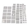 60 Pcs BGA Reballing Stencils, Stainless Steel Kit for Computer Chip Repair, Versatile, User Friendly Design, Stable Structure, Compatible with Various Devices view 4