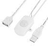 aqxreight PIR Motion for LED Strip 5-24V DC Automatic Lighting Control with USB Interface White view 1
