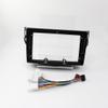 Car Interior Accessories Audio Frame 2Din 9/10.1inch Car DVD Frame Audio Fitting Adaptor Dash Trim Kits Facia Panel/Fit For Toyota RAV4 2007-2012 Double Din Radio Player(Only 9 Inch Frame) view 2
