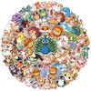 100pcs Cute Animal Stickers for Kids Waterproof Decals for Water Bottles Laptop Luggage Computer Scrapbooking Teens Adults Girls Funny Party Birthday Decorations view 1