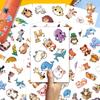 100pcs Cute Animal Stickers for Kids Waterproof Decals for Water Bottles Laptop Luggage Computer Scrapbooking Teens Adults Girls Funny Party Birthday Decorations view 3