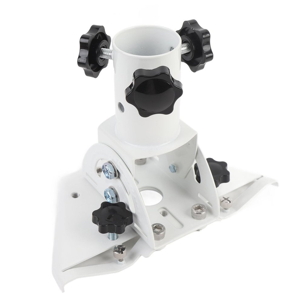 Satellite Mount Pipe Adapter, 360 Rotation and 160 Tilt Adjustment, Stainless Steel, ABS Material, Supports up to 500 Pounds, Easy Installation, Erosion, Compatible with Mini