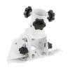 Satellite Mount Pipe Adapter, 360 Rotation and 160 Tilt Adjustment, Stainless Steel, ABS Material, Supports up to 500 Pounds, Easy Installation, Erosion, Compatible with Mini view 2