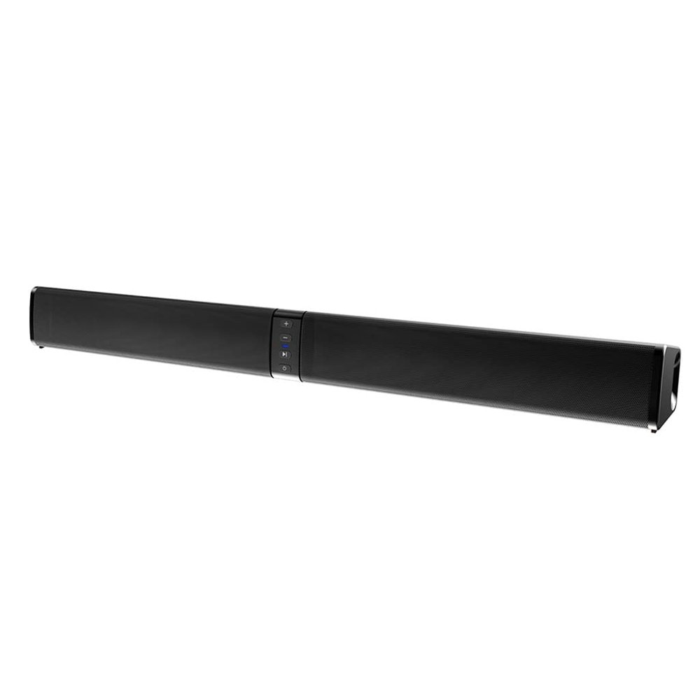 CZCZC 20W Separable Soundbar Speakers Built-in Subwoofer 4.0 Channel 3D Surround Sound with Mic for Home TV PC