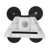 Pissente Mini Internet Satellite Car Roof Mounting Kit, Stainless Steel, Magnetic Mount Bracket with Screw Nut view 2