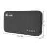 5G WiFi Mobile Hotspot for Travel, 5G Router with Sim Card Slot, 6100mAh, Support 16 Devices, Blazing Fast Wireless Hotspot Router for Home Travle view 4