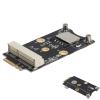 BTSEURY Module Adapter, M.2 to Mini PCI  E Adapter, A/E Key 3G 4G Module with SIM Card Slot Expansion Board Assembly view 4