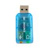 1 pcs 3D Audio Card USB 1.1 for Mic/Speaker Adapter Surround Sound 7.1 CH for Laptop Notebook view 4