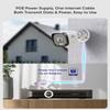 SANNCE 8CH 6MP Surveillance PoE NVR System with 8PCS 2K 3MP HD IP Cameras with H.265 Video Compression, Smart IR LED, APP Push Alert, Remote Access (with 1TB HDD) view 3