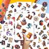 100pcs Pirate Stickers for Kids, Pirates Party Favors Waterproof Decals for Water Bottles Laptop Luggage Computer Scrapbooking Teens Adults Girls view 3