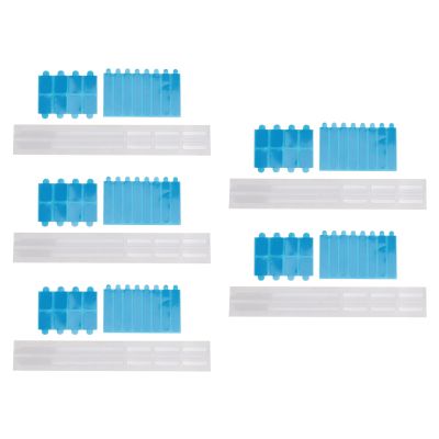 5pcs Privacy Screen Adhesive Strips and 10pcs Plastic Slide Mount Tabs for Computer Monitors,Privacy Screen Replacement Set for Easily Installing Laptop Protector Screen
