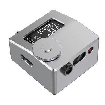 Camera Light Meter, Photography Set-top Reflection Light Meter, with Hot/Cold Shoe Fixing, Real-time Metering/Range Measurement Tool, for Vintage Cameras
