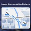 2.4G Bluetooth to USB Adapter BLE 5.2 EWM104-BT57UP Small Size 23dbm Long Distance 220m at Command PCB Antenna view 4