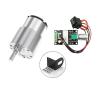 JGB37-520 DC 12V 24V Reduction Gear Motor Large Torque High Power 15kg 7RPM-960RPM 520 Gear Motor Reversed Motor(Package E,66_12V) view 2