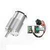 JGB37-520 DC 12V 24V Reduction Gear Motor Large Torque High Power 15kg 7RPM-960RPM 520 Gear Motor Reversed Motor(Package E,66_12V) view 3
