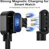 Compatible with SOUYIE Smart Watch Charger, Magnetic Replacement Charger Compatible for SOUYIE SW-7, H69, P109, T98 Smart Watch (Black, 2.84mm pins Distance) view 2