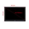 15.4-inch Digital Photo Frame with 1280x800 high Resolution Full IPS Photo Calendar Clock on/Off Timing/Music/Video Player with Remote Control Digital Photo Frame Decorat, view 3