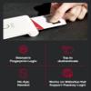 AUTHENTREND ATKey.Card NFC Fingerprint Security Key  Passwordless FIDO2 Login, Multi-Factor Authentication, Tap to Login for Windows, Mac, iPhone  Works as Digital Business Card view 2
