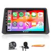 Kunfine Car CarPlay Android Auto Navigation Stereo GPS Radio Reverse Camera Display 9" IPS Touchscreen Headunit Tablet Pad Media Player for Buick Encore 2013-2016, if Applicable Quad Core 4G+64G view 1