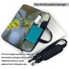 Laptop Sleeve 15.6 inch Sleeve for Women Men Jewel Dragonfly Notebook Shockproof Laptop Case Carrying Case view 3