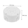 NAMOARLY 4pcs Outdoor Junction Box for Security Cameras Diameter Design with Multi Ventilation Plastic Enclosure for Cable Storage view 2
