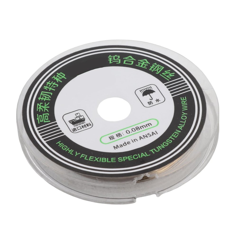 Molybdenum Cutting Wire, Wire Line for Screen Separator Repair - High Toughness, Tensile Strength - Fits All Mobile Phone Screens (0.08mm*100m)