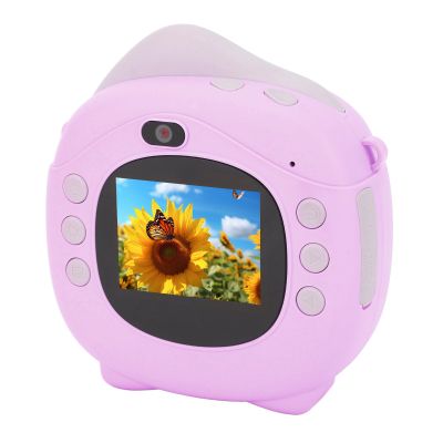 12MP Kids Digital Camera with Print Paper, Instant Print Camera for Kids, Multiple Zoom 2 Inch HD IPS Screen Portable Thermal Printing Selfie Camera for Travel (No Memory Card)