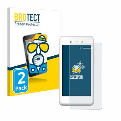 brotect Screen Protector Anti-Glare Compatible with Pax A50 wallee (2 Pack) Screen Protector Matte, Anti-Fingerprint Protection Film