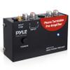 Pyle Phono Turntable Preamp - Mini Audio Stereo Phonograph Preamplifier with RCA Inputs & Outputs, Low Noise Operation, 12V DC Adapter Powered, Compatible with Turntables, Receivers, Speakers & More view 1