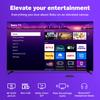 Roku Smart TV 75-Inch Pro Series, Mini-LED TV RokuTV with Backlit Voice Remote Pro Flat Screen 4K QLED Television with 120Hz Refresh Rate & Dolby Vision IQ, Live News, Sports, Entertainment view 3