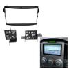 Car Spare Parts 2Din Car Radio Fascia for Hyundai Starex/H1 DVD Stereo Frame Plate Adapter Mounting for Dash Installation Bezel Trim Kit A Sturdy view 4